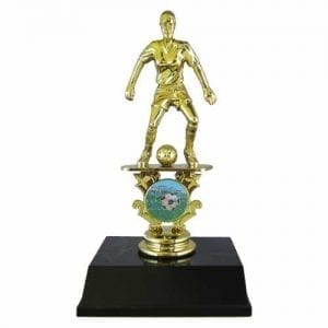 3D Girls Soccer Trophies