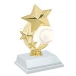 Baseball Trophy 3 Star