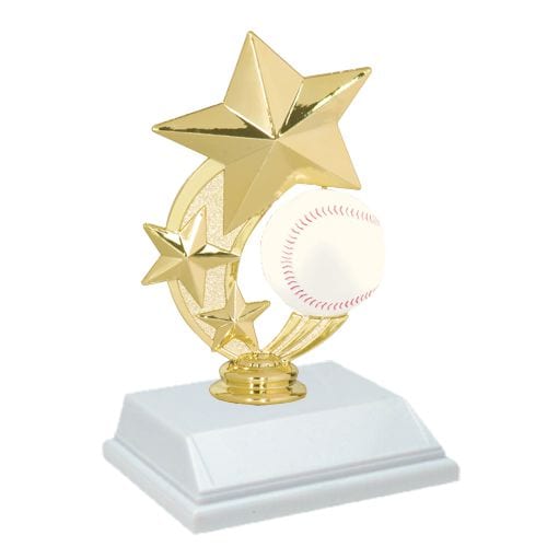 Baseball Trophy 3 Star