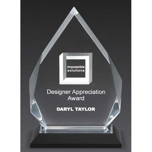 Diamond Impress Acrylic Award
