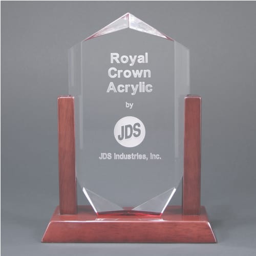 Royal Crown Acrylic Awards 9"