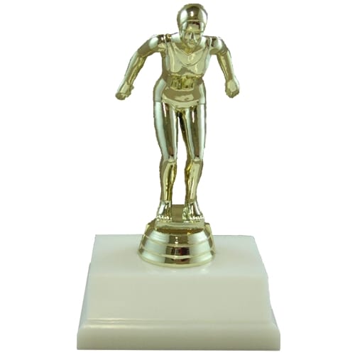 male SWIMMING  trophy clear acrylic insert award 