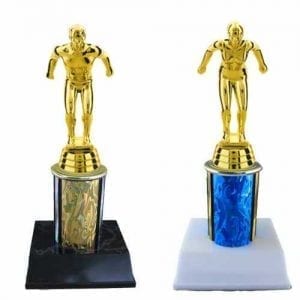 Swimming Trophy with Column