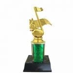 Music Note Trophy on Column