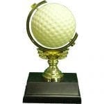 Golf Award with Spinning Ball