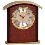 Mahogany Gold Top Clock