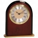 Mahogany Arch Clock