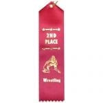 2nd Place Wrestling Ribbons