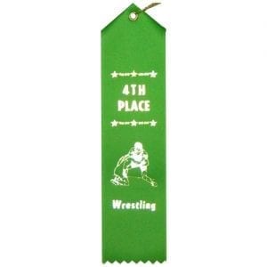 4th Place Wrestling Ribbons