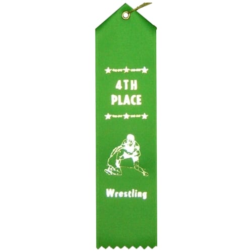 4th Place Wrestling Ribbons