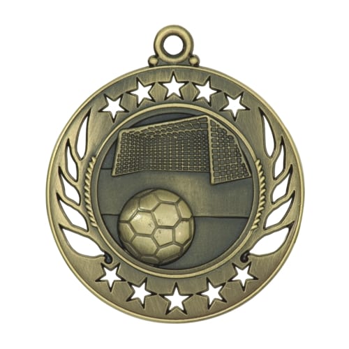 Galaxy Soccer Medal