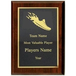 Flame Running Plaques