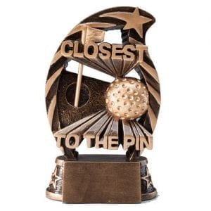 Closest to the Pin Golf Trophy
