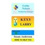 Full Color Magnetic Name Tags