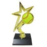Gold Star Softball Trophies