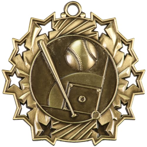 Ten Star Baseball Medals