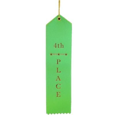 4th Place Ribbons | Willamette Valley Awards
