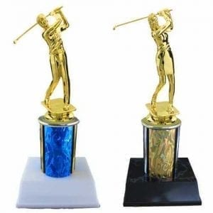 Golf Trophies with Column