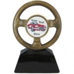 Steering Wheel Car Trophy