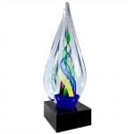 Infinity Twist Art Glass Award