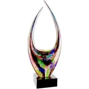 Dual Spire Art Glass Award