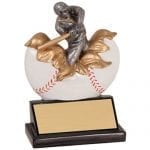Xploding Resin Baseball Trophies