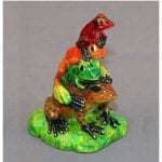 Stack of Frogs Figurine