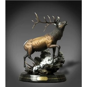 Wildlife Sculpture Buck Deer