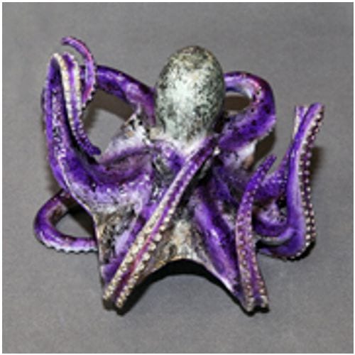 Bronze Aquatic Figure Octopus