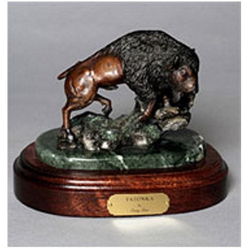 Bronze Buffalo Wildlife Art