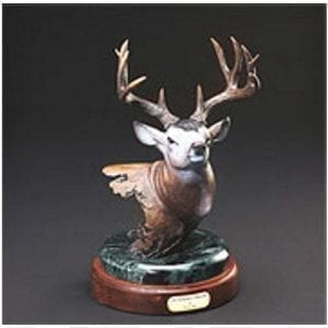 Bronze Bull Elk Sculpture