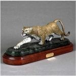 Bronze Cougar Sculpture