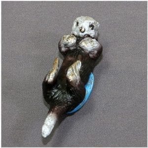 Bronze Otter Casting