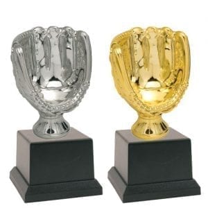 Baseball Glove Team Trophy