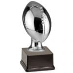 Large Football Trophy, silver