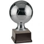 Shown with silver soccer ball