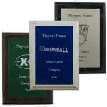 Volleyball Plaque with Color Options