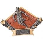 Resin Basketball Plaque - Male