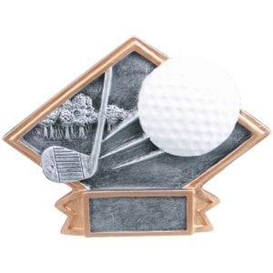 Resin Golf Plaque
