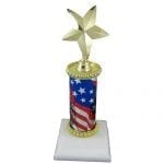 Trophy with Stars and Stripes