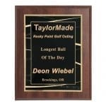 Engraved Plaque with Wide Border