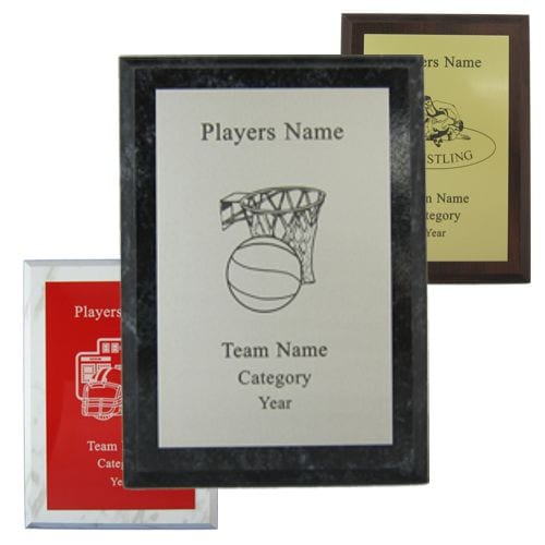 Basketball Plaque with color options