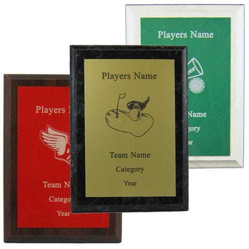 Golf Plaque with Color Options