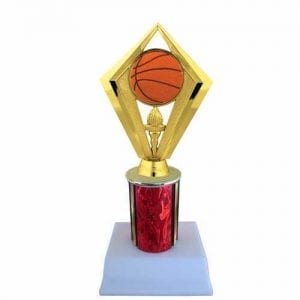 Basketball Diamond Shape Trophy