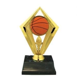 Basketball Diamond Shape Award