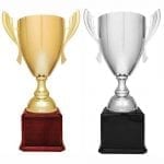 Giant Metal Trophy Cups