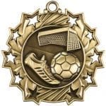 Ten Star Soccer Medals