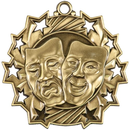 Drama Award Medals Ten Star
