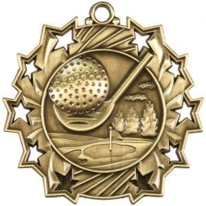 Ten Star Golf Medals