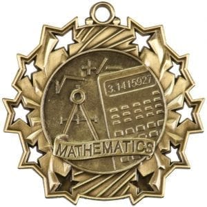 Ten Star Math Medals